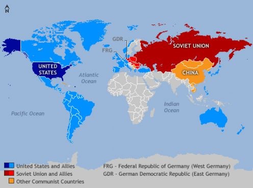 What countries were involved in the cold war why is it called cold war ...